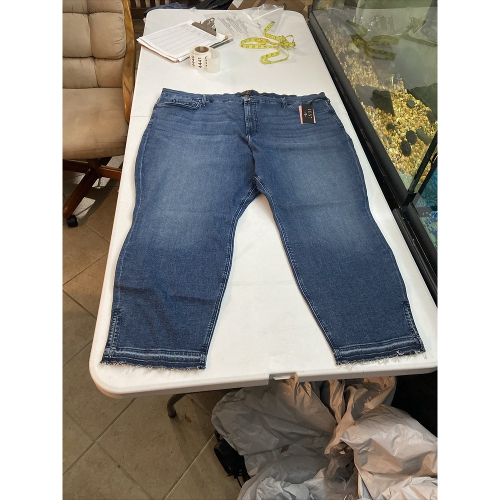 for all mankind women's jeans 28x27 Jen 7 Ankle Strat